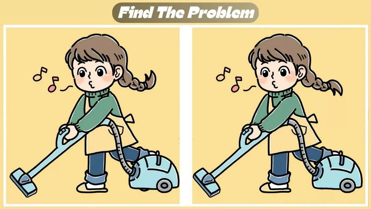 Find 3 Differences In 39 Seconds In This House Cleaning Scene