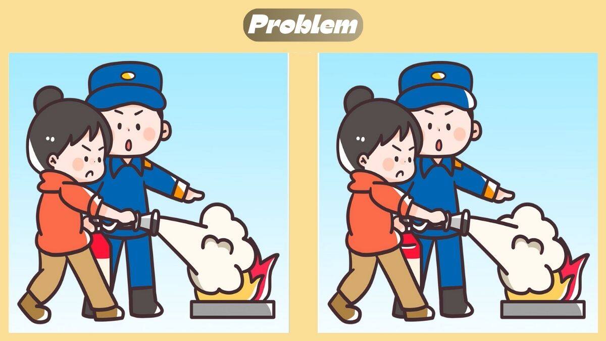 Find 3 Differences In 40 Seconds In This Fire Safety Training Scene