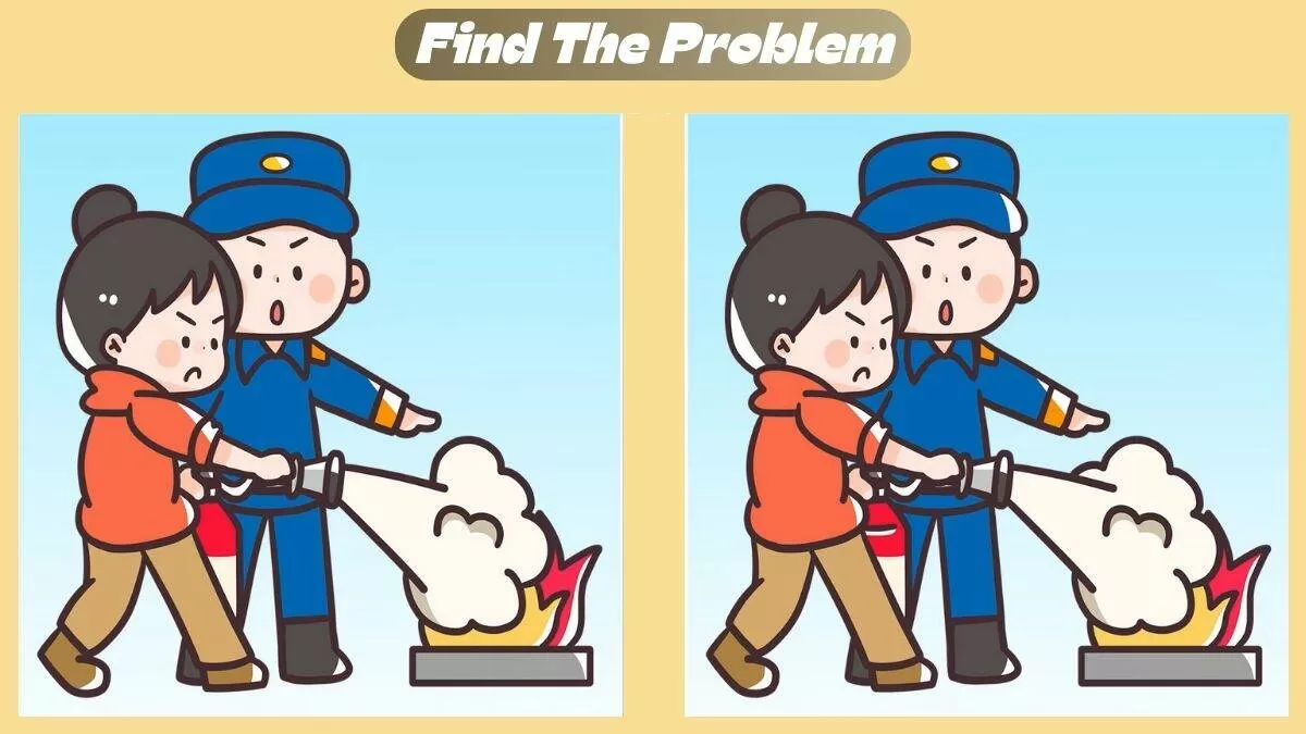 Find 3 Differences In 40 Seconds In This Fire Safety Training Scene