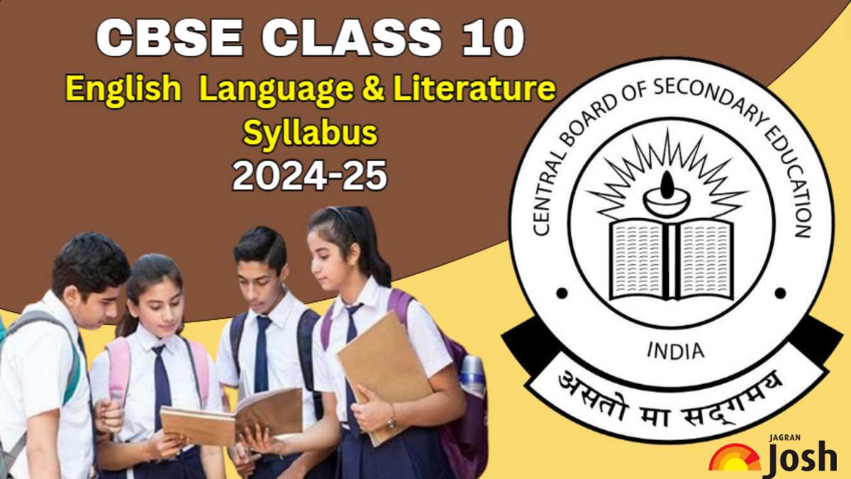 CBSE Class 10 English Syllabus 2024-25: Download English Language and Literature FREE PDF 