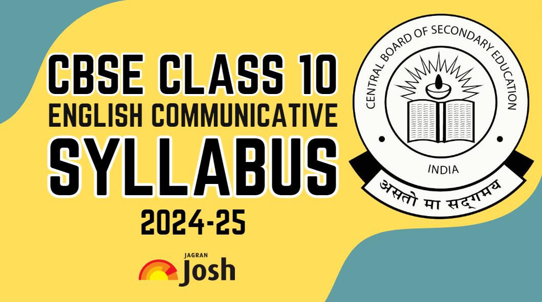 cbse class 10 english communicative syllabus 2024 25