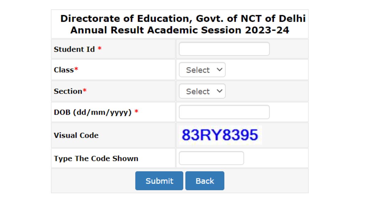 Delhi School Result 2024 Out for Class 3, 4, 6, and 7, Direct Link Available At edudel.nic.in