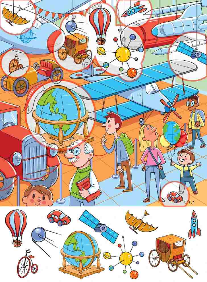 the hidden objects are here