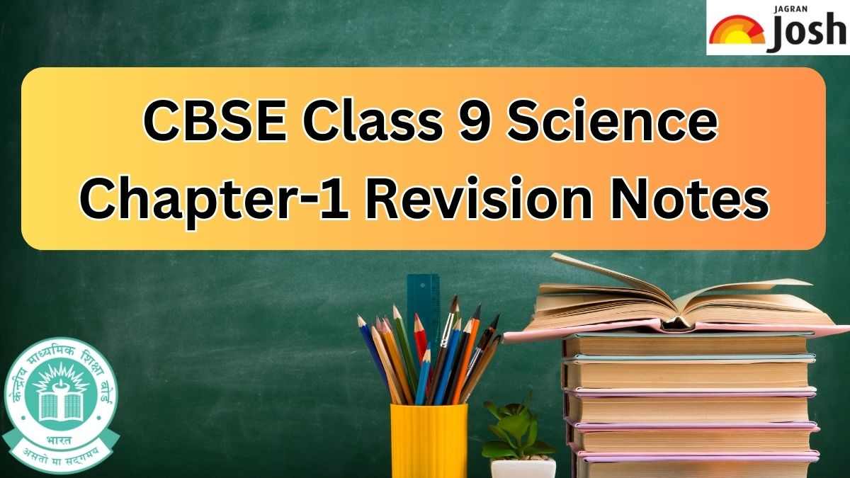 Cbse Class 9 Science Chapter 1 Matter In Our Surroundings Revision 