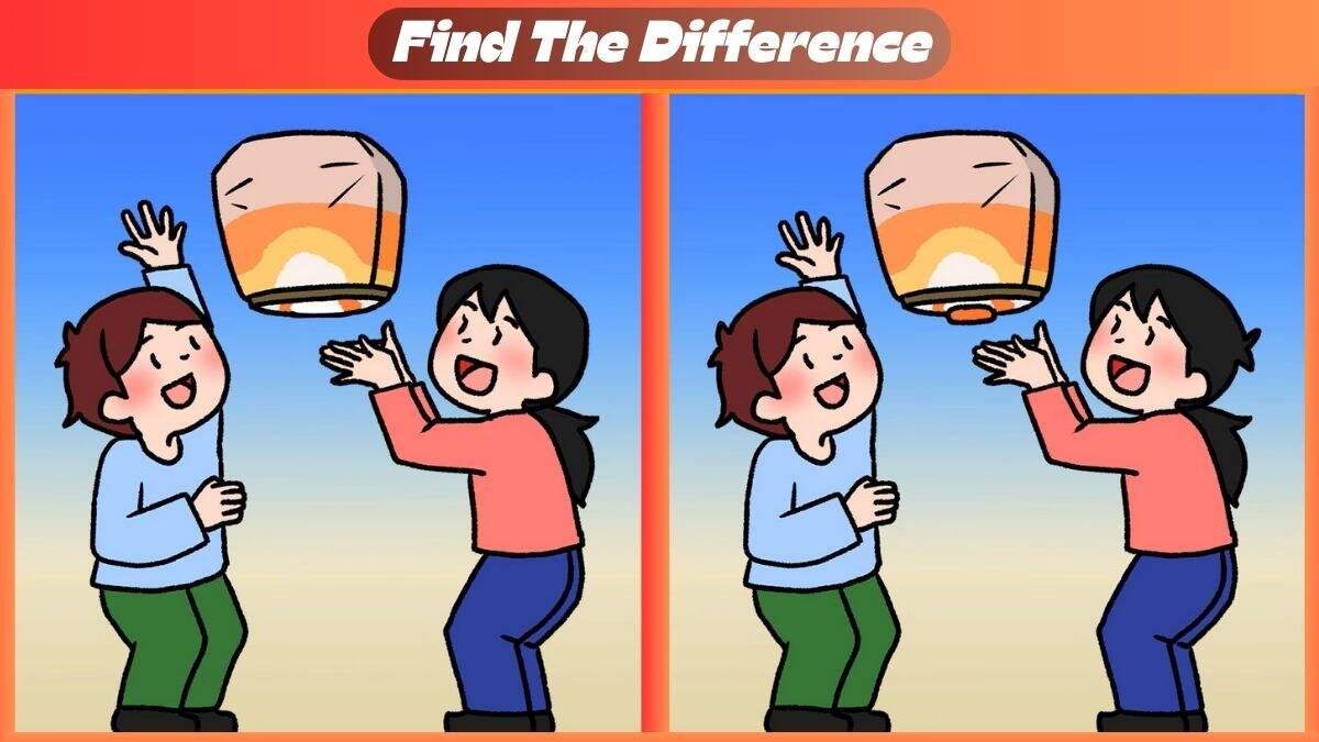 Find 3 Differences In 42 Seconds In This Sky Lantern Scene
