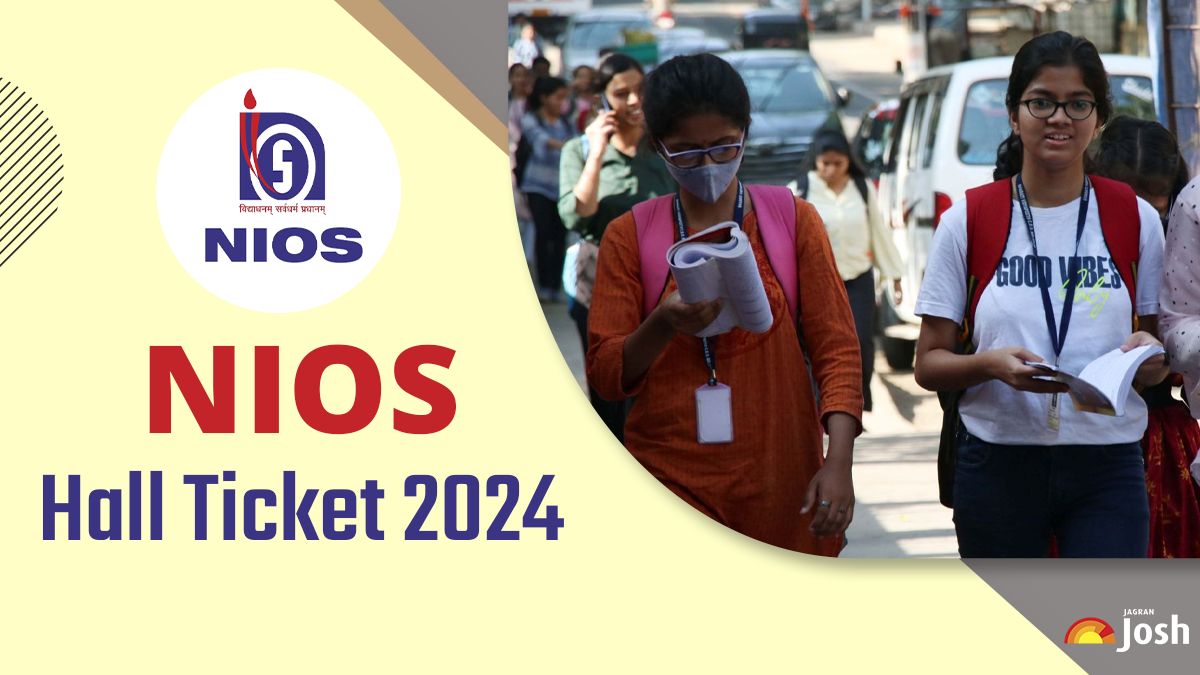 NIOS Hall Ticket 2024 Out for Class 10, 12 Exams; Direct Link to Download Admit Card, Date Sheet Here