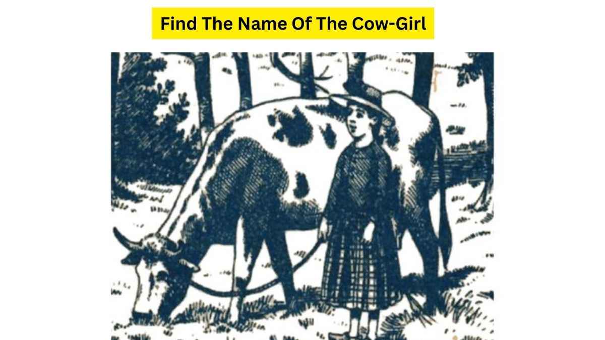 What Is The Name Of The Cow Girl? Use The Hint Given In The Visual Picture. 3 Seconds Left!