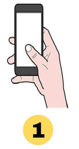 Holding Phone With One Hand And Using One Thumb Of The Same Hand