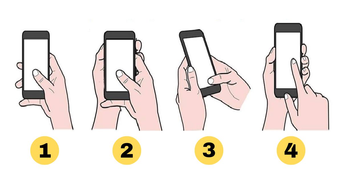 Personality Test: Your Way Of Holding Your Phone Reveals Your Hidden Personality Traits