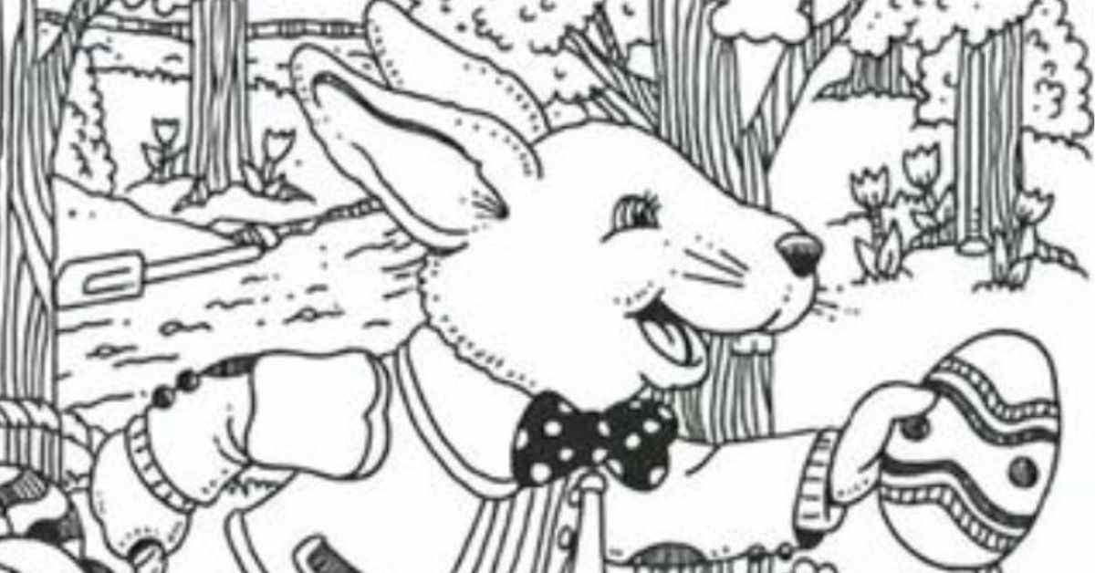 Seek and Find Puzzle: Where's the Crescent Moon Hiding in this Easter Extravaganza?