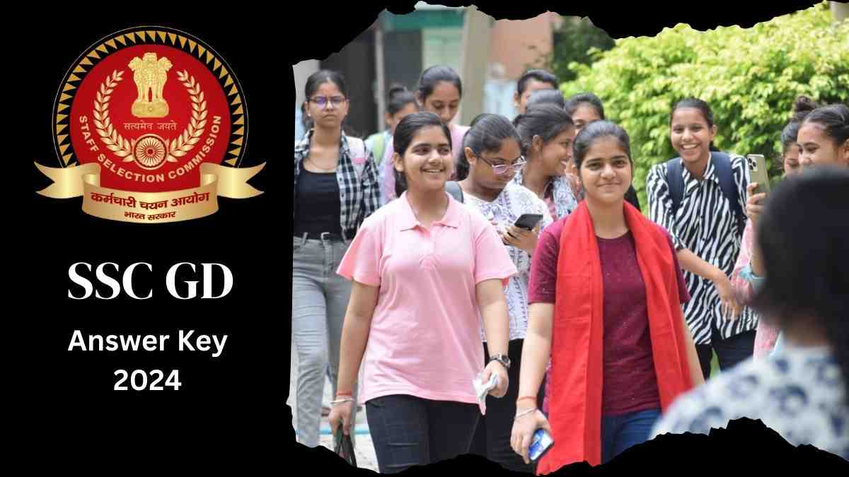  SSC GD Answer Key 2024 at ssc.nic.in: एसएससी जीडी कांस्टेबल उत्तर कुंजी जारी, यहां से करें डाउनलोड