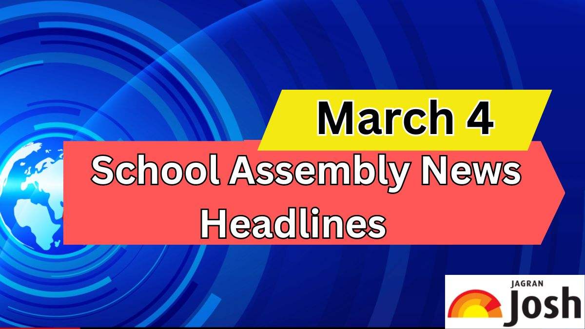 School Assembly News Headlines For March 4: Project ODISERV,  Exercise Samudra Laksamana, Shehbaz Sharif, and Important Education News
