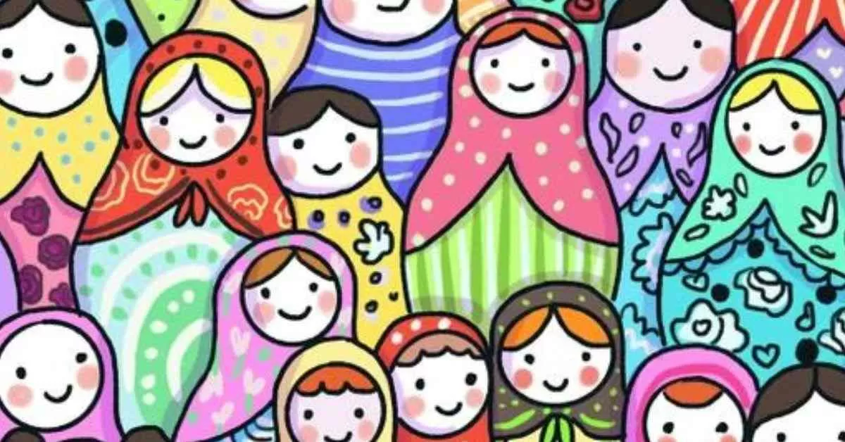 Find the Hidden Women in the Dolls