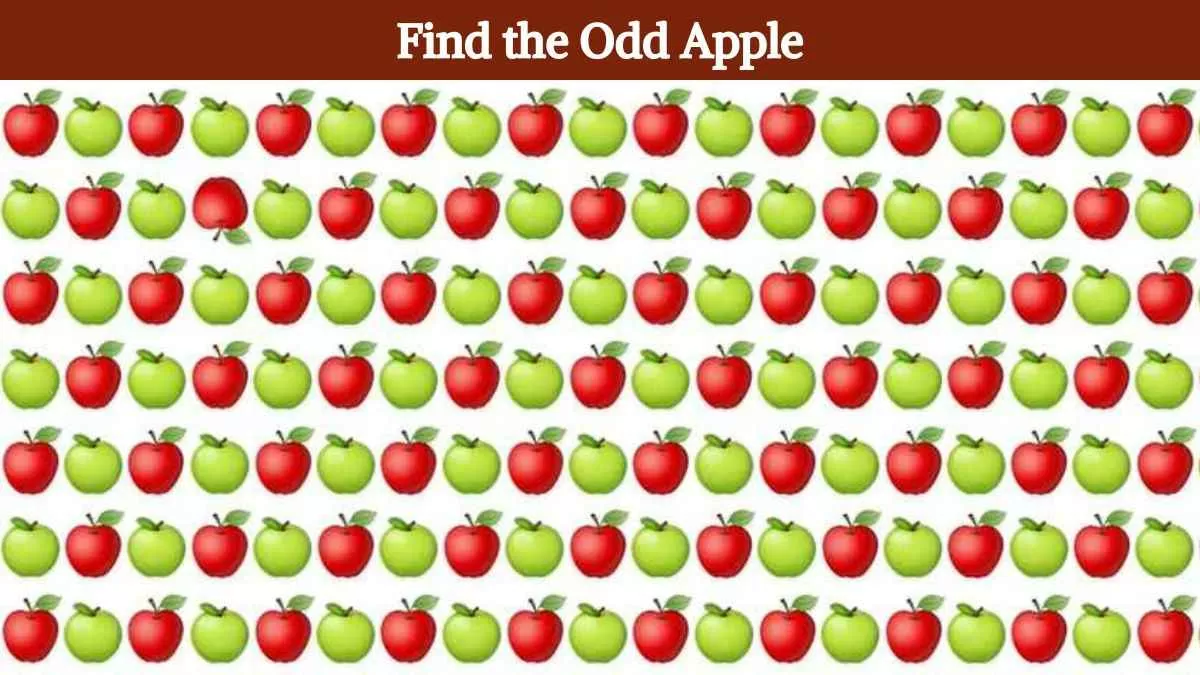 Find the odd apple