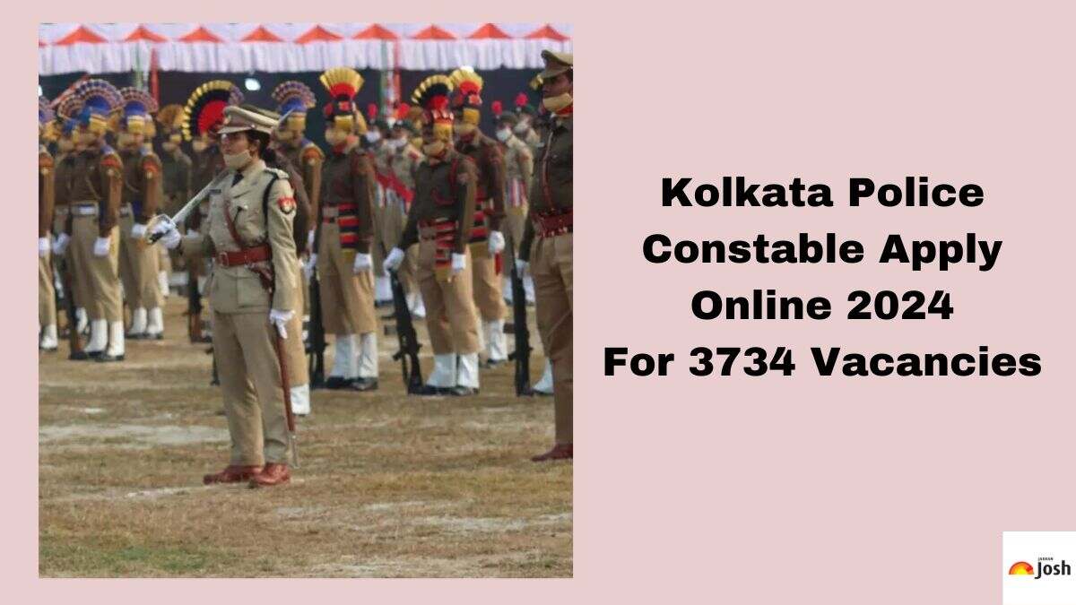 Kolkata Police Constable Apply Online 2024 For 3734 Vacancies at wbpolice.gov.in