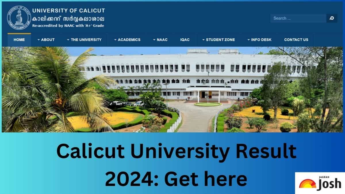 University of Calicut Result 2024 OUT at results.uoc.ac.in Direct