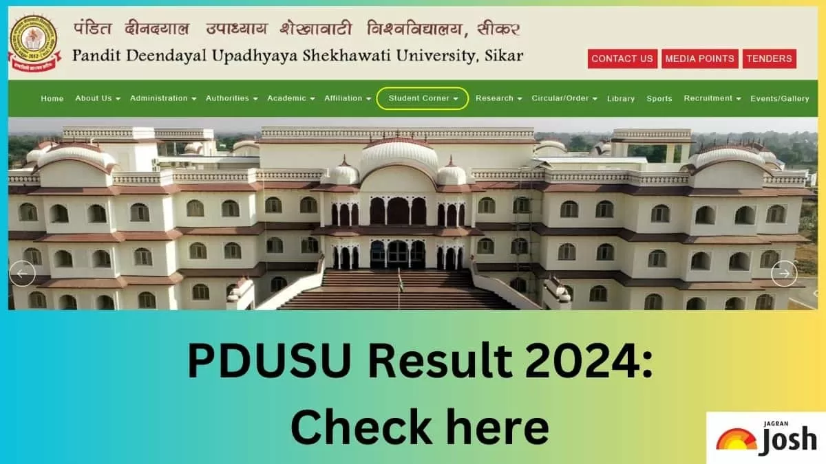 Check out the direct link to download Shekhawati University Result 2024 PDF here.