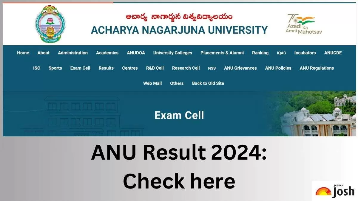 Get the Direct link to download Acharya Nagarjuna University Result 2024 PDF here.