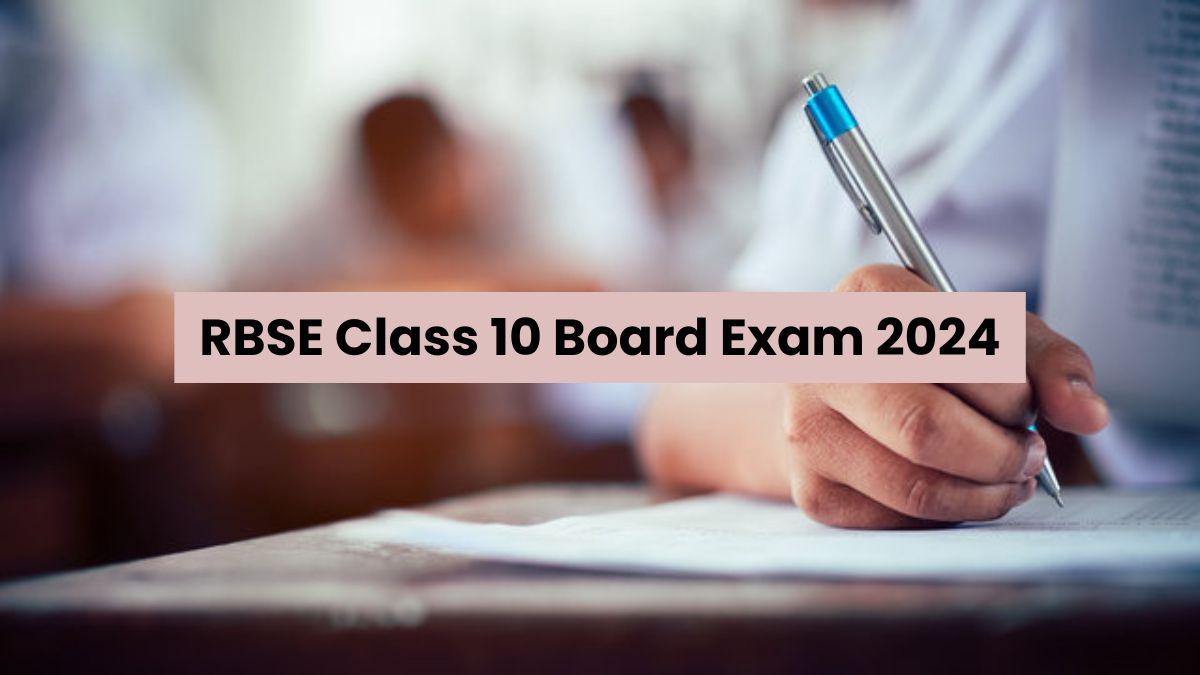RBSE Class 10 Board Exam 2024 Begins Today
