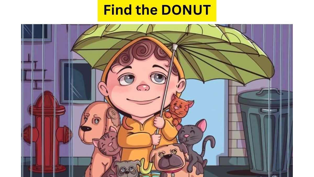 Dodge The Obstacles To Find The Donut Hidden In The Picture Within 3 Seconds!