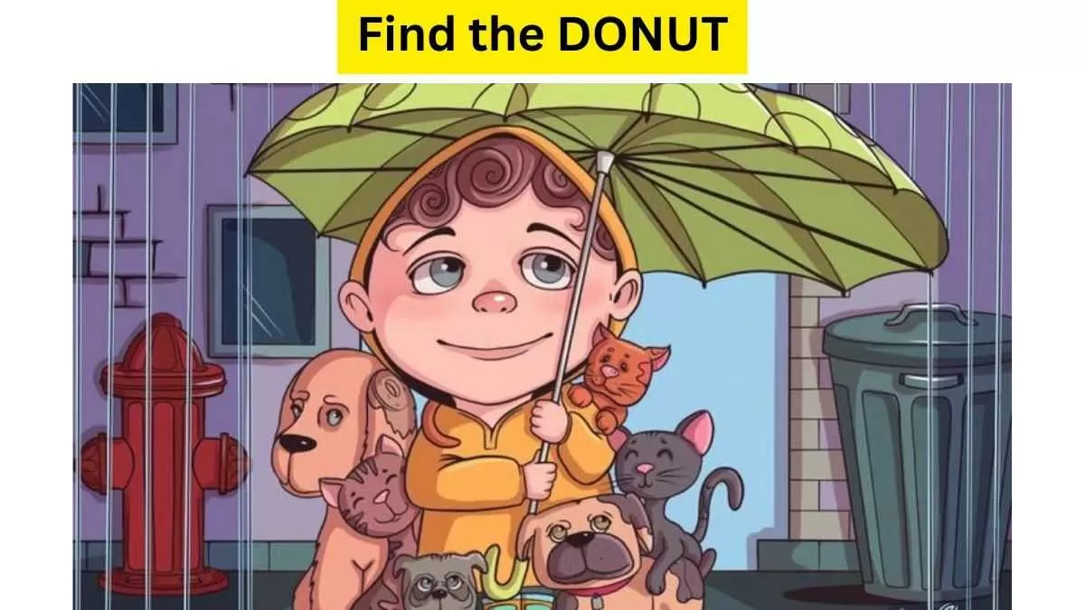Spot The Donut In The Picture!