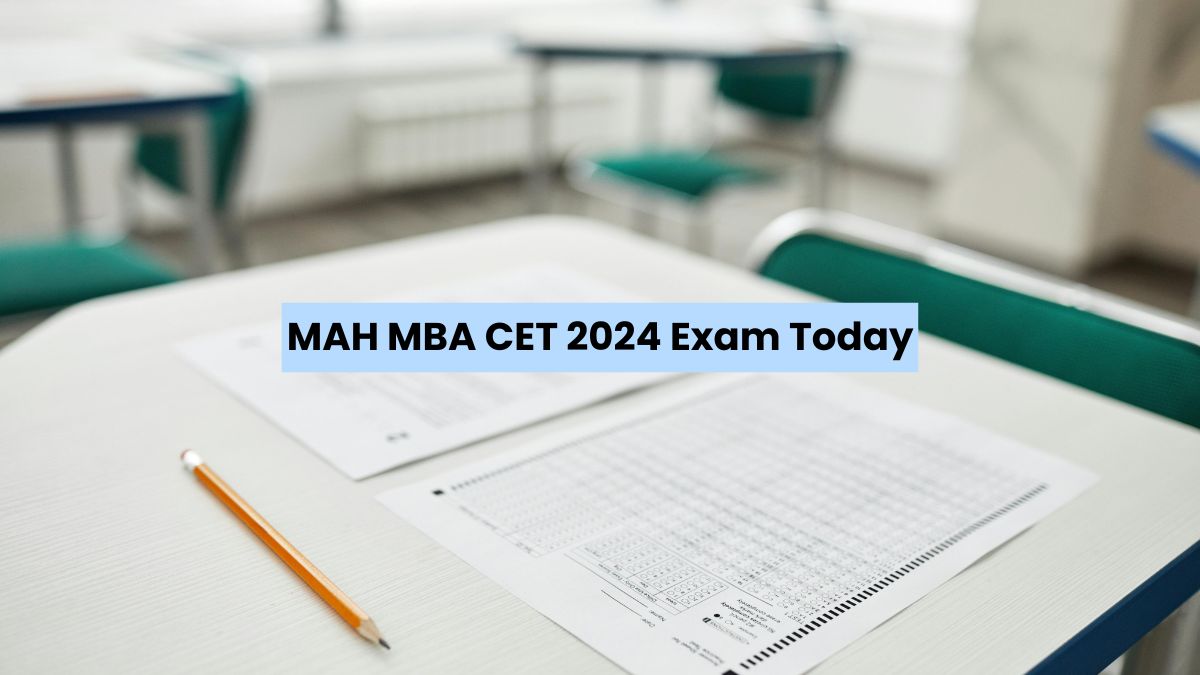 MAH MBA CET 2024 Maharashtra MBA CET Exam Today; Check Timings and