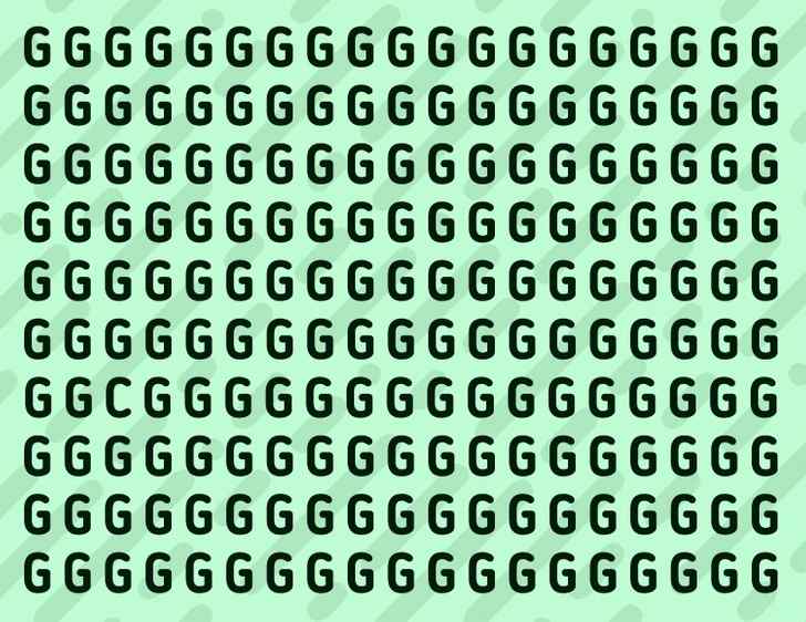 where is the odd letter c in the picture