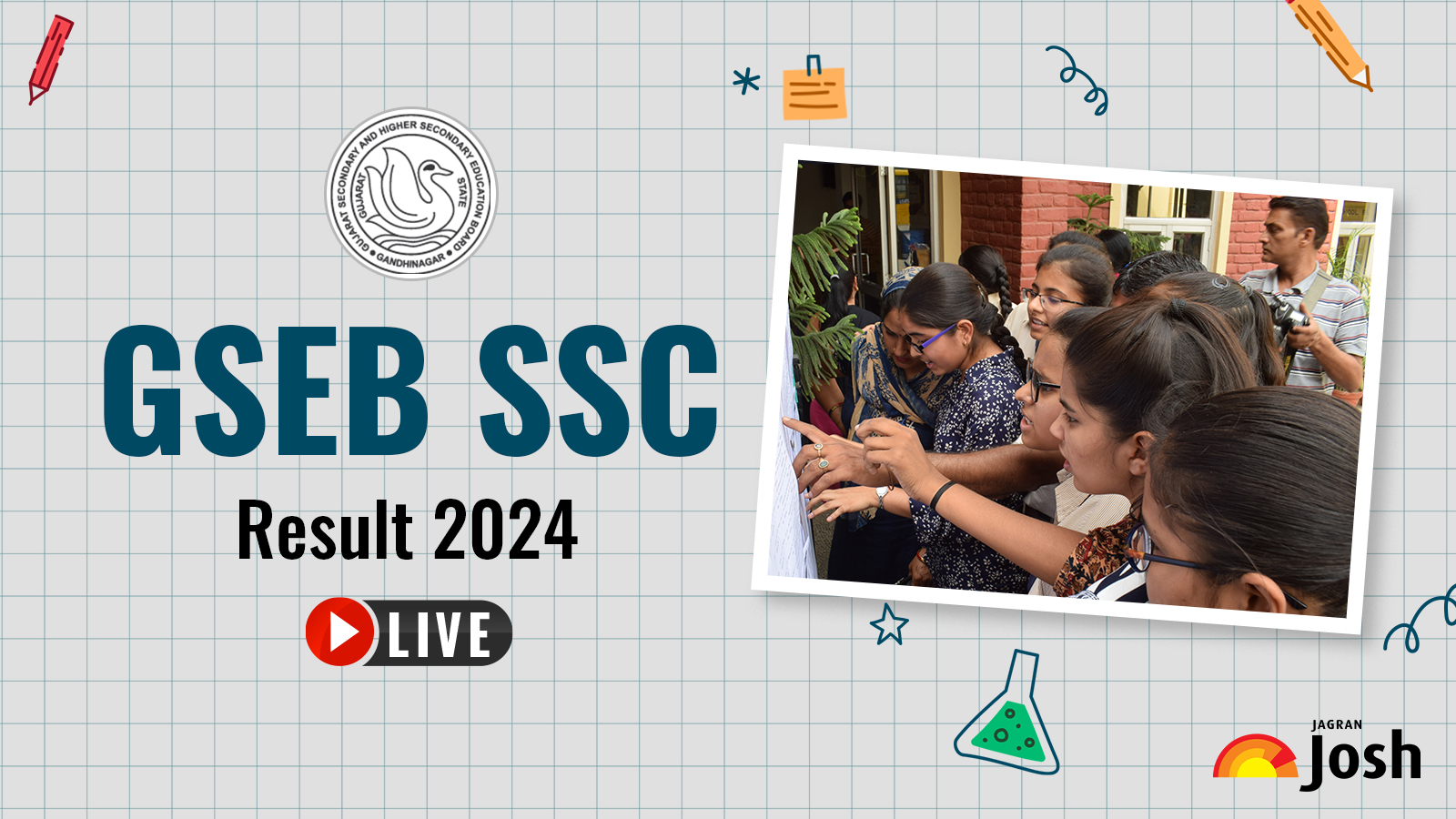 [LINK ACTIVE] GSEB SSC Result 2024 LIVE Declared ગુજરાત બોર્ડ Gujarat