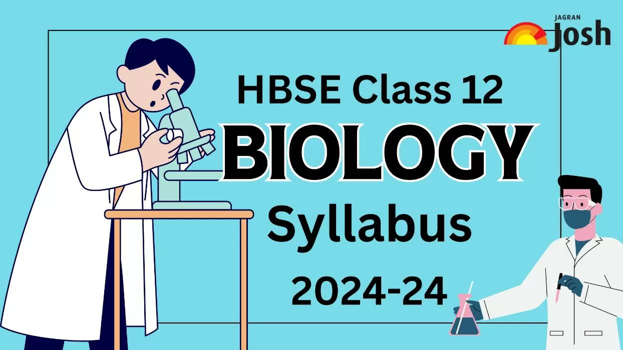 HBSE Class 12th Biology Syllabus 2024-25: Download Class 12 Syllabus ...