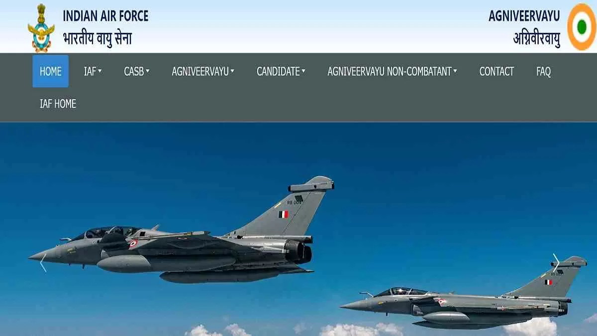 Get all details for Indian Air Force Agniveer Recruitment 2024 here apply online