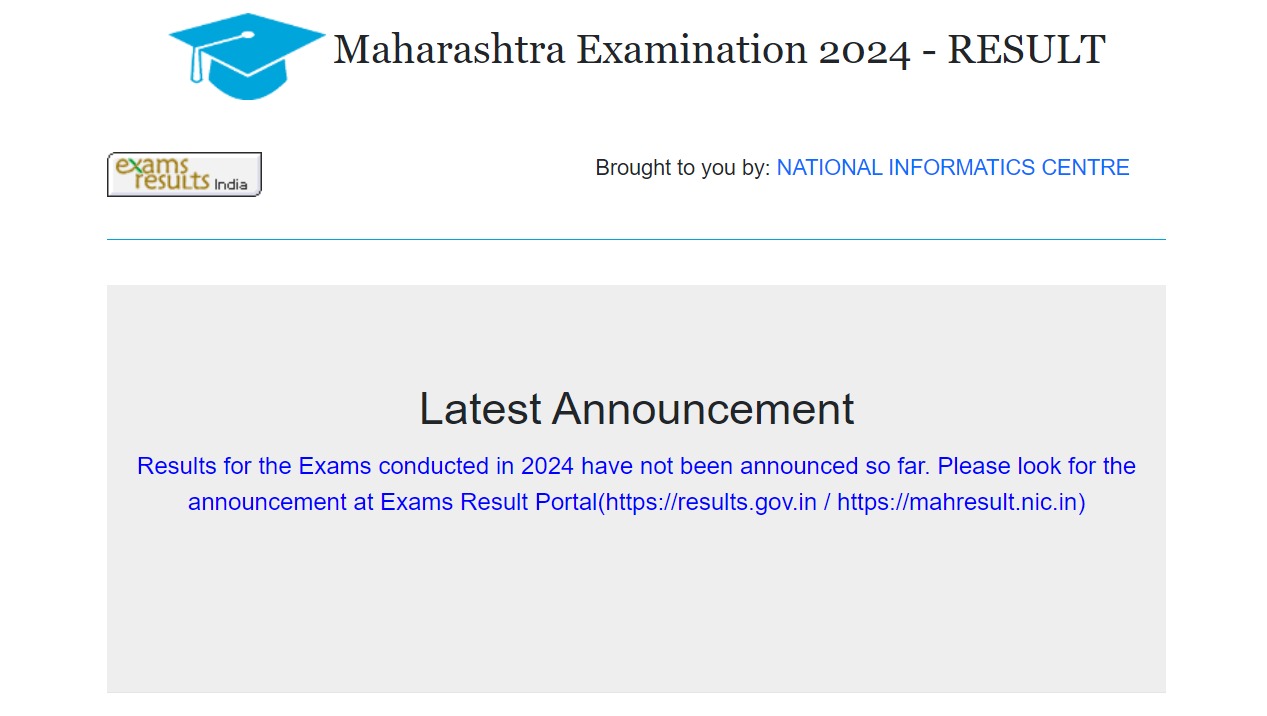 Maharashtra 10th 12th Results 2024