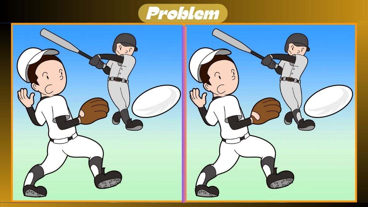 Find 3 Differences In 15 Seconds In This Baseball Scene
