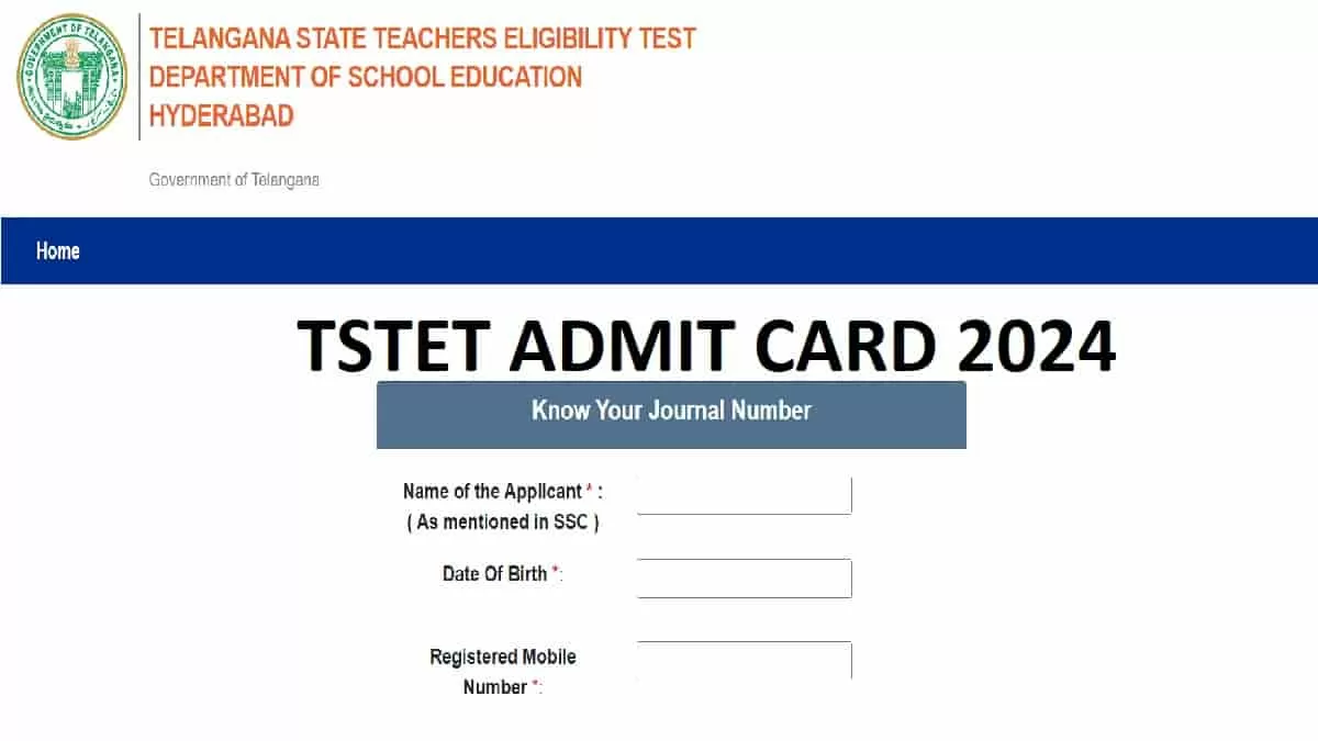 TS TET Hall Ticket 2024: Download Link for Manabadi TSTET Admit Card at  tstet2024.aptonline.in