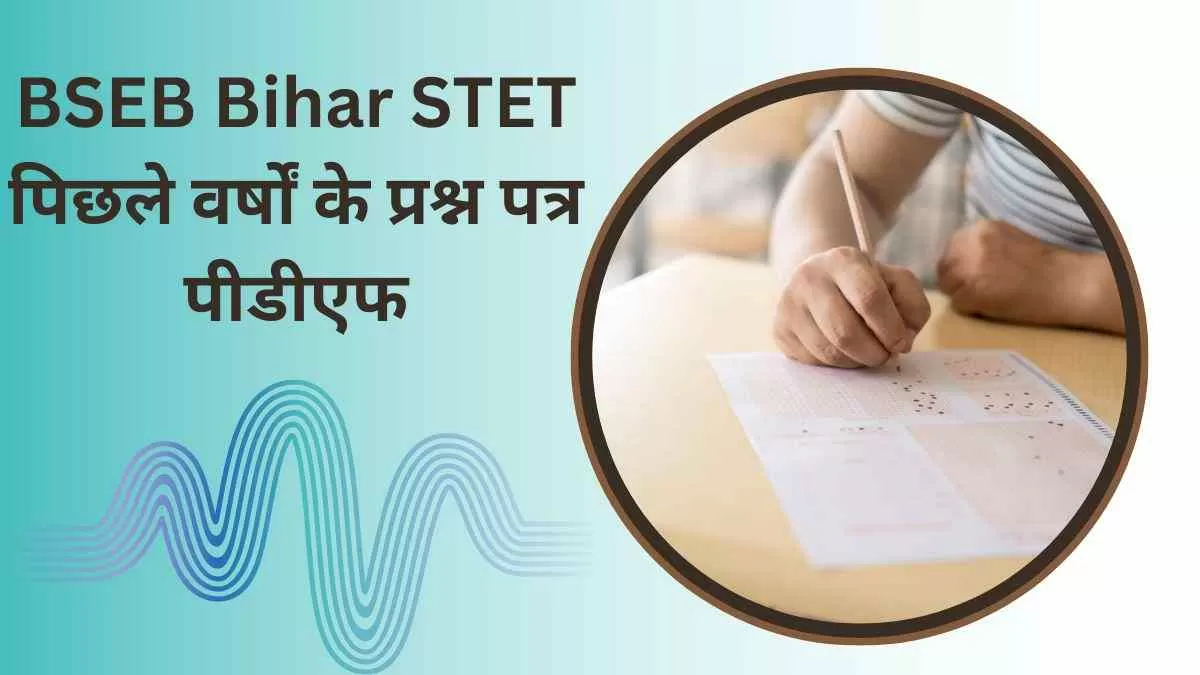 BSEB Bihar STET Previous Year Question Paper: यहाँ देखें बिहार सेट परीक्षा के पिछले वर्षों के प्रश्न पत्र और जानें क्या है परीक्षा पैटर्न 