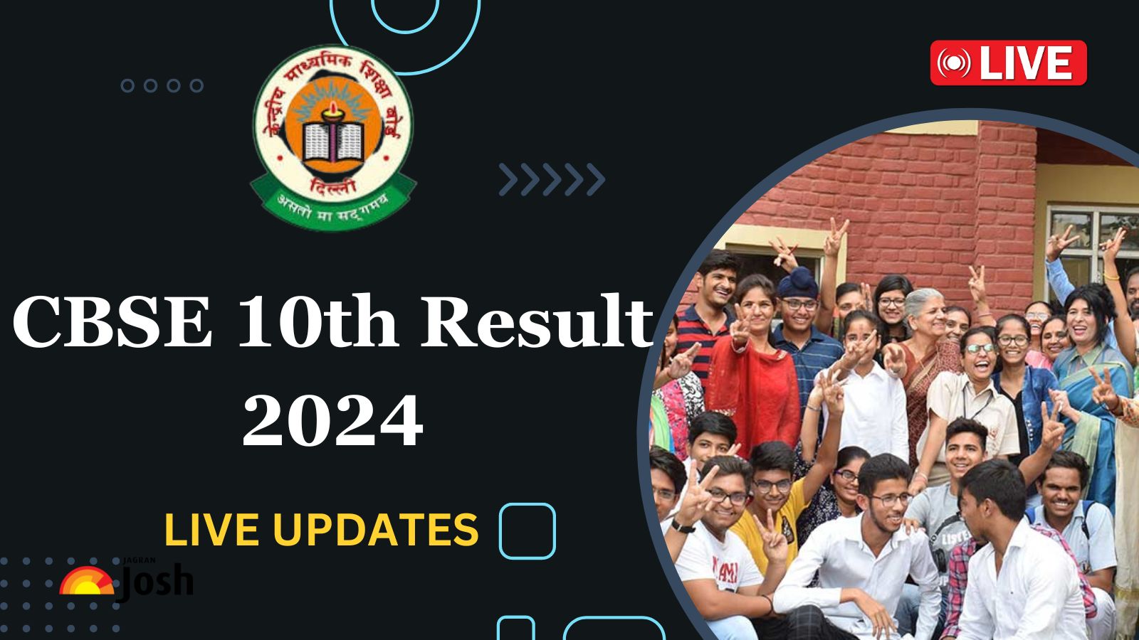 [RESULT LINK] CBSE 10th Result 2024 LIVE CBSE Board Class 10 Result at