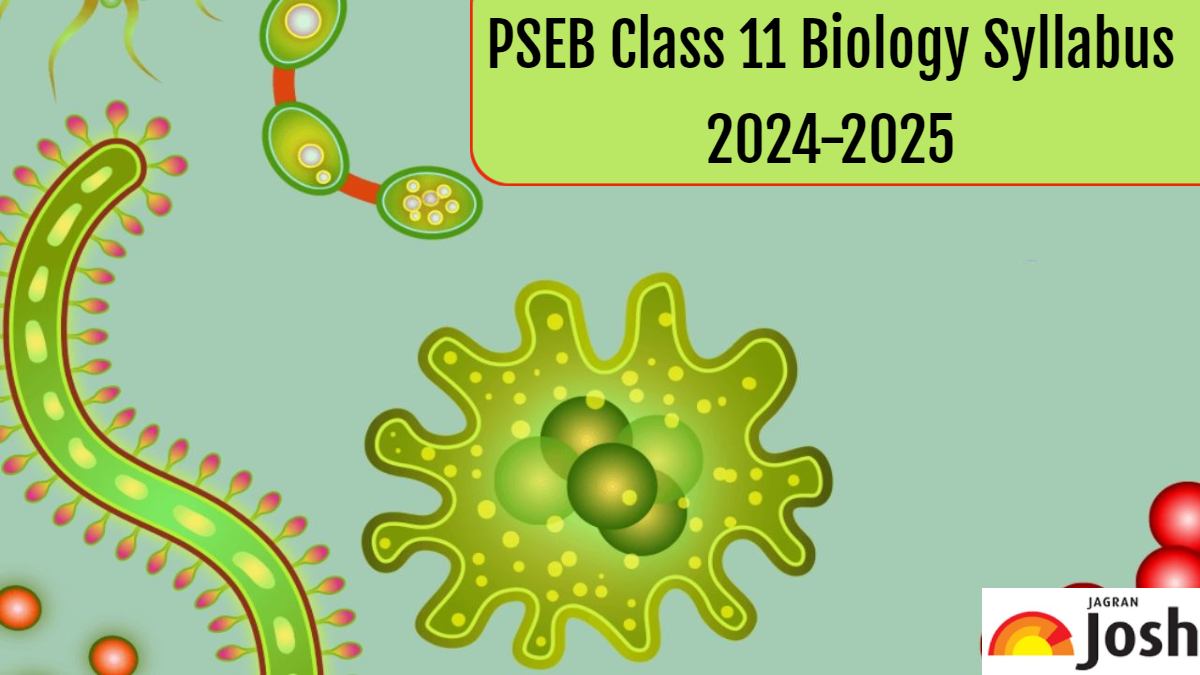 PSEB Class 11 Biology Syllabus 2024-2025: Download in PDF 