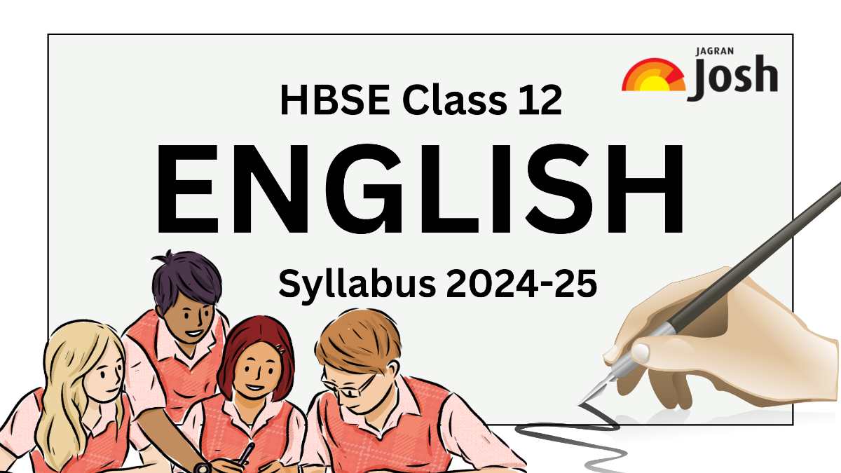 HBSE Class 12th English Syllabus 2024-25: Download PDF for Board Exam