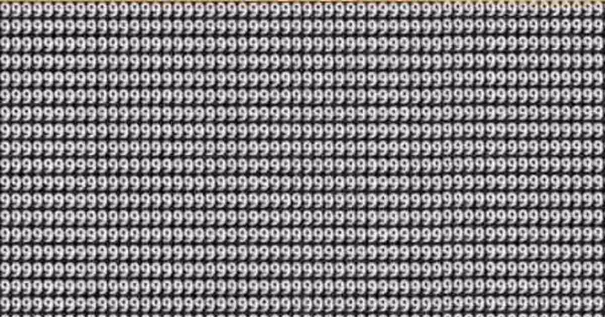 Spot the Hidden Number 8 