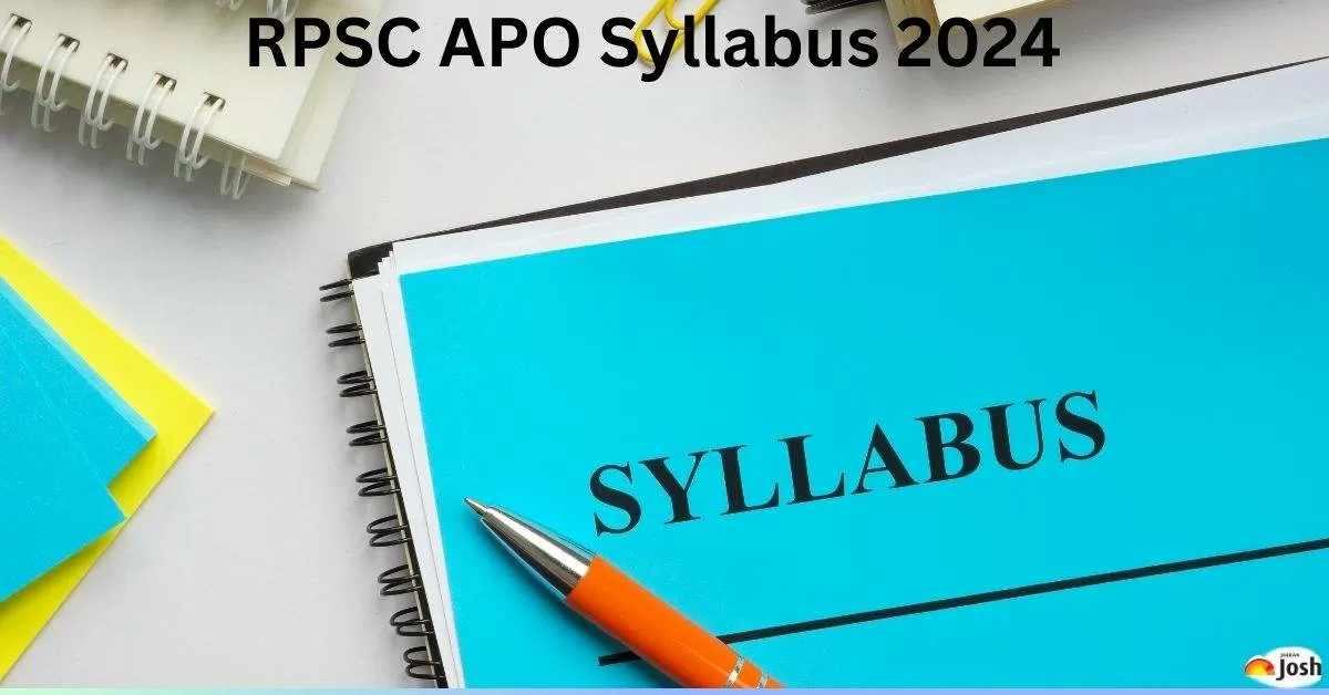 RPSC APO Syllabus 2024