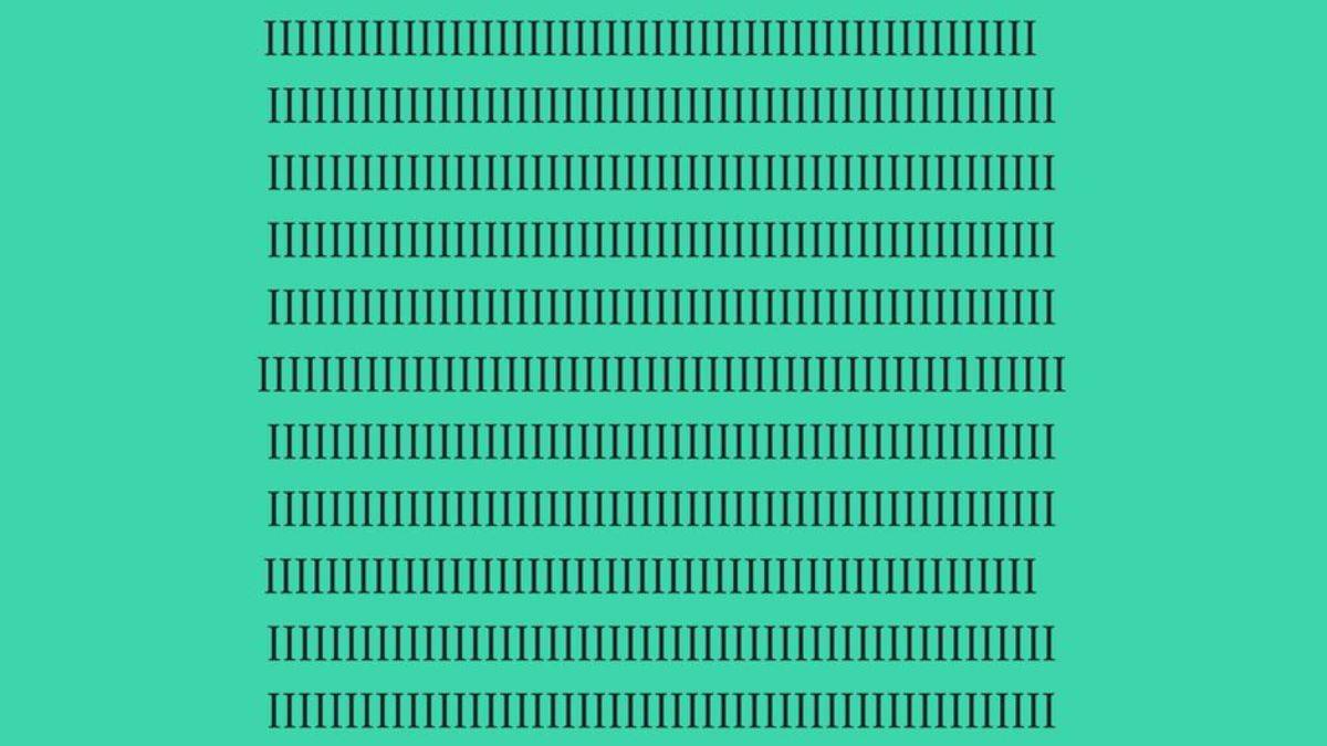 Optical Illusion IQ Test: Use Your Super Detective Skills To Spot The Number 1 In 8 Seconds!