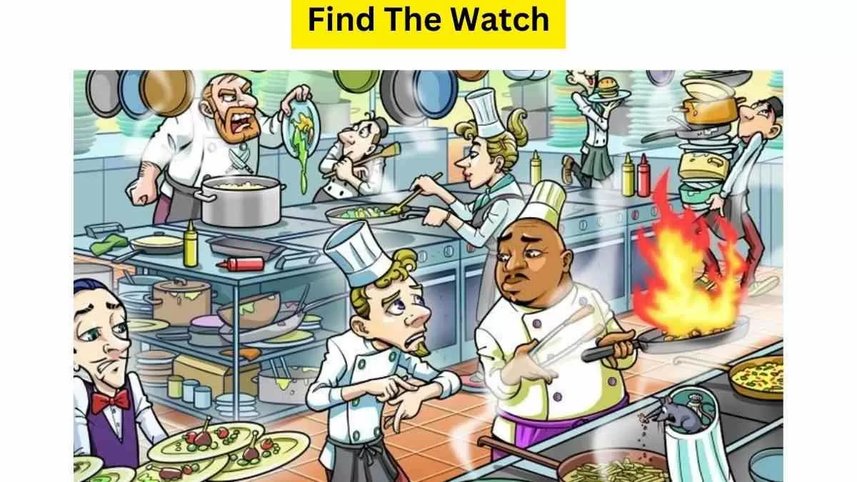 Spot The Watch Hidden In The Picture!