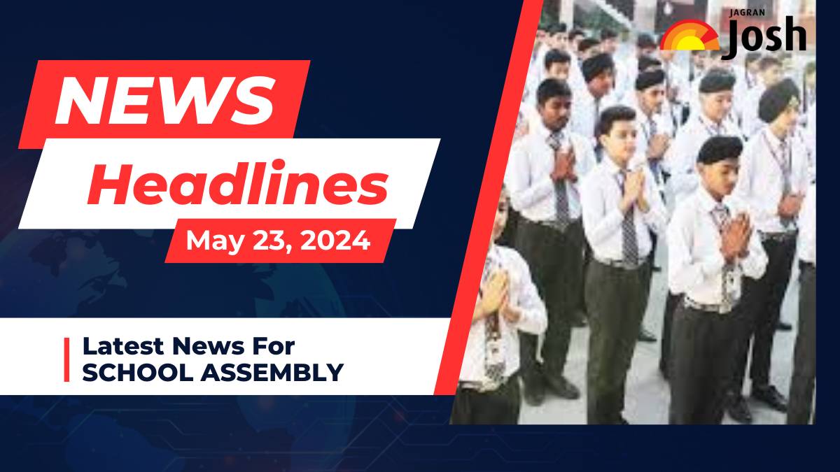 23rd May, School Assembly News Headlines: Pune Car Accident, World Para Athletics Championship, Heatwave, Singapore Flight and More Top News