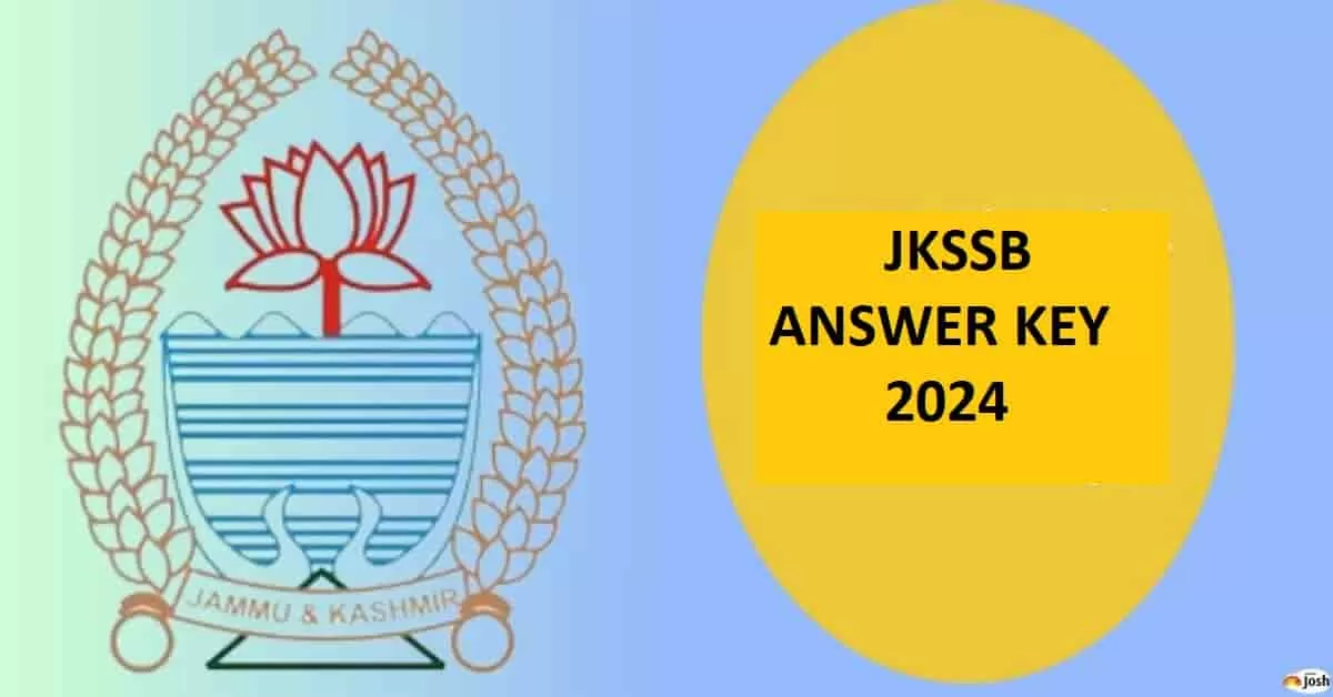 JKSSB Answer Key 2024