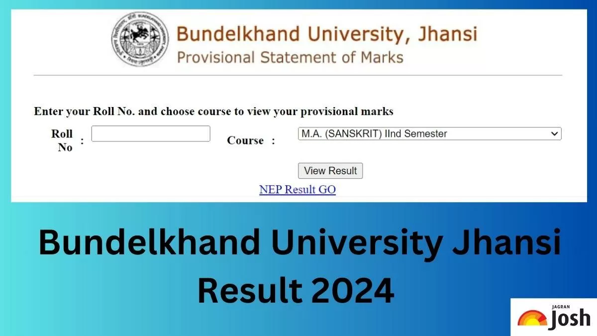 Get the Direct Link to Download BU Jhansi Result 2024 PDF here.