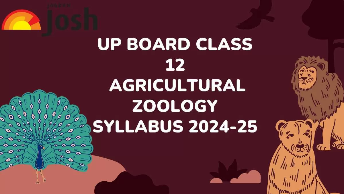UP Board has released the syllabus for various subjects for classes 9-12. Check out the syllabus for Class 12 Agricultural Zoology 2024-25. 