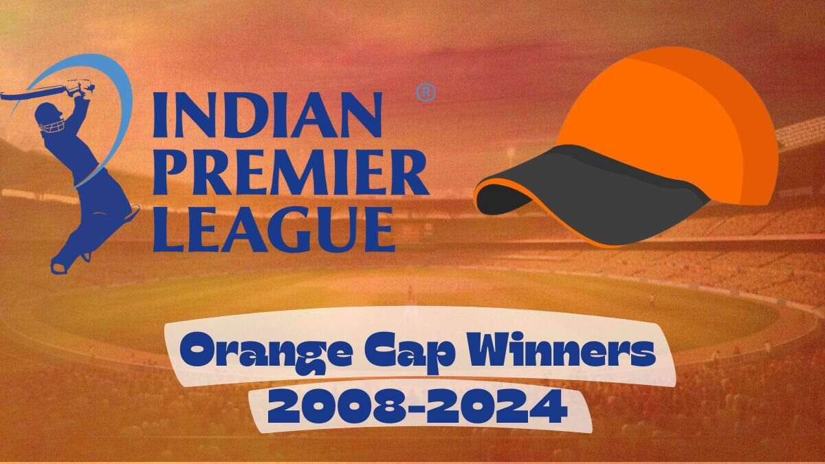 Updated IPL Orange Cap Winners List (2008 2024)