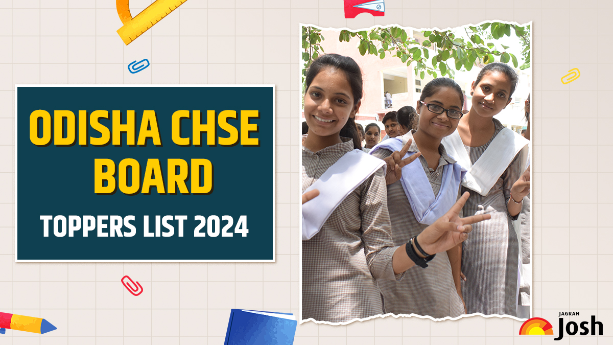 Odisha CHSE Toppers List 2024: Class 12th Science, Commerce, Arts and Vocational Topper Names, Marks, Pass Percentage and Other Stats