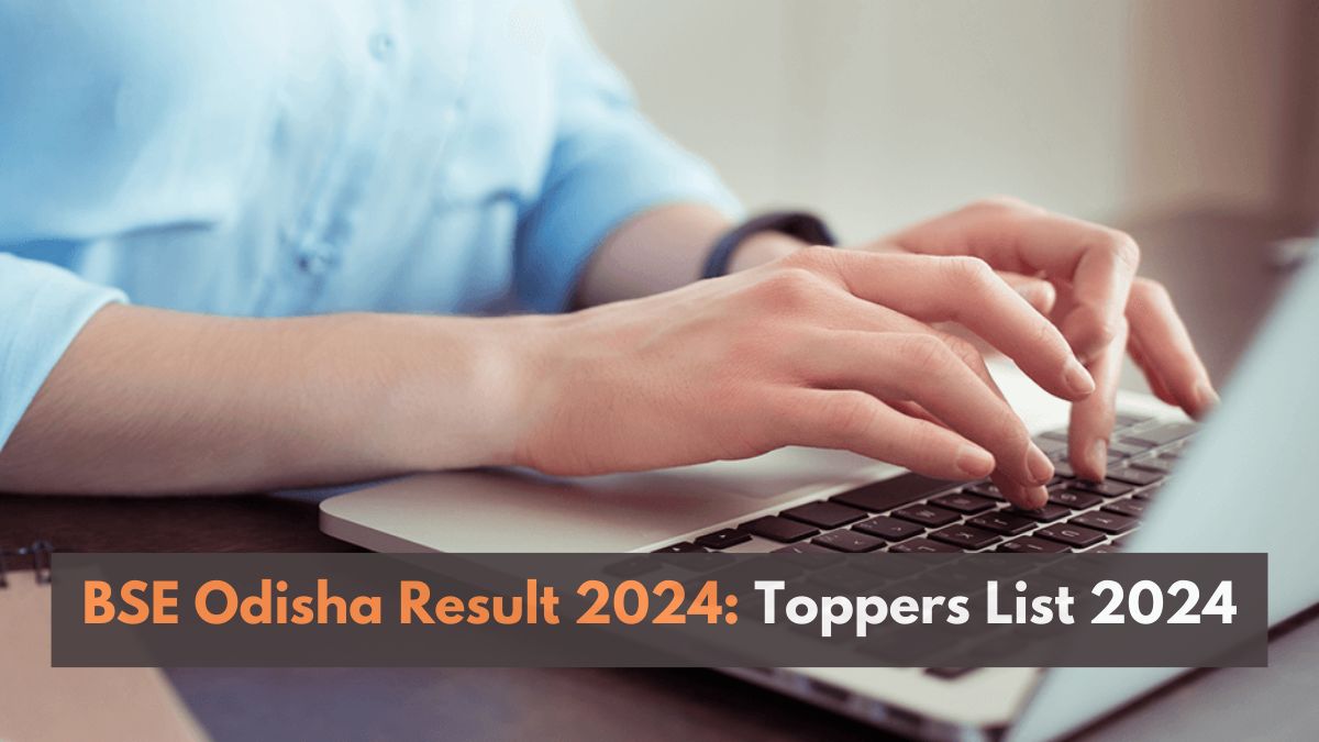 BSE Odisha 10th Toppers List 2024 Odisha Board HSC Matric Topper Names