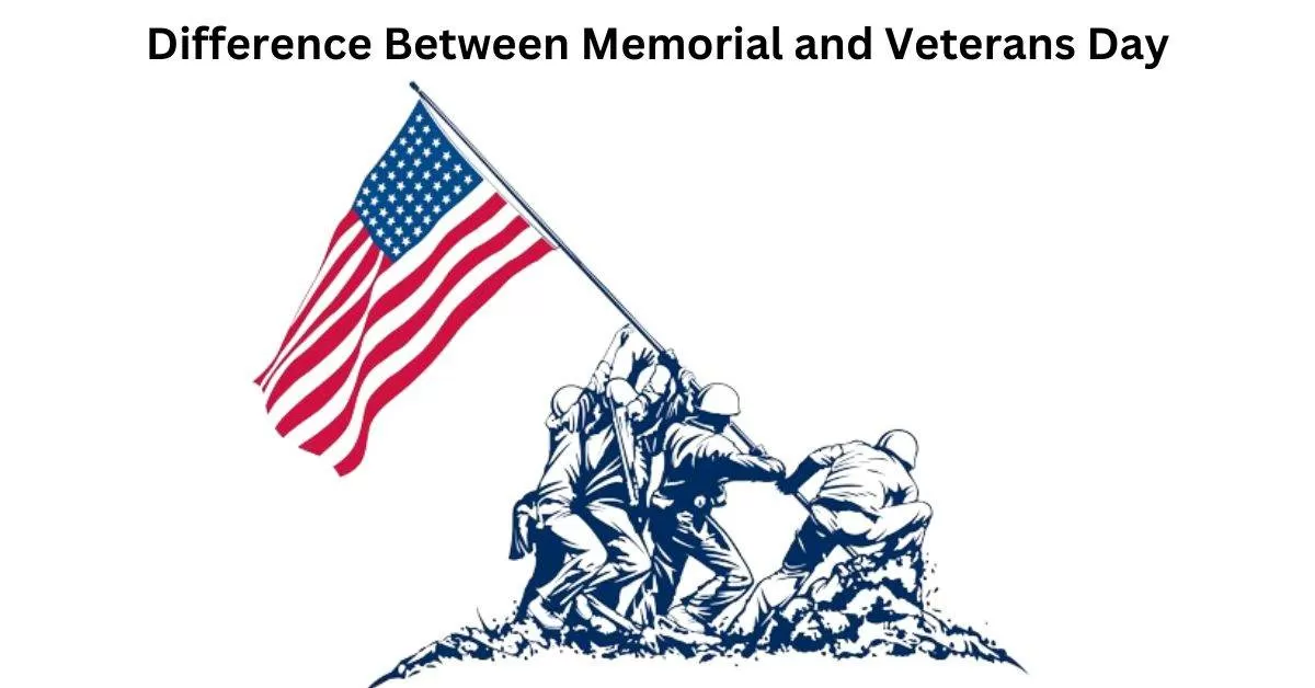 Difference in veterans day and memorial day