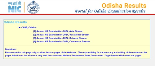 Odisha 12th result 2024 Login